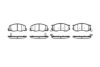 KAWE 0636 04 Brake Pad Set, disc brake